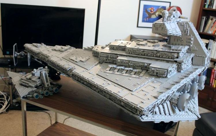 Massive Lego Imperial Star Destroyer Tyrant